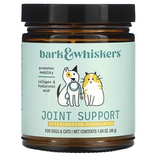Bark & Whiskers, Joint Support, para Perros y Gatos, 1.69 oz (48 g)