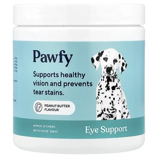 Eye Support, para Perros, 6 Months+, Mantequilla de Cacahuate, 30 Chews, 4.5 oz (128 g)