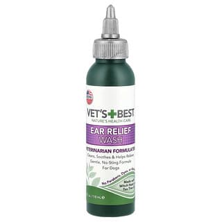 Ear Relief Wash, para Perros, 4 fl oz (118 ml)