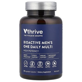 Multivitamínico para Hombre, Bioactive, 1 al día, activo. 30 Vcaps.