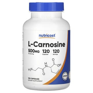L-Carnosine, 500 mg, 120 caps