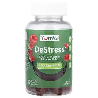 DeStress gomitas, Melatonin Free, Mixed Berry, 42 gomitas