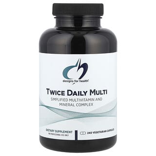 Multivitamínico Twice Daily. 240 Vcaps.