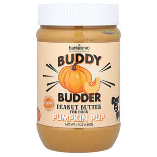 Buddy Budder, Mantequilla de Cacahuate, para Perros, Calabaza Pup, 17 oz (480 g)