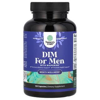 DIM For Men With BioPerine, 120 caps