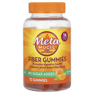 Gomitas de Fiber sabor Naranja. 72 gomitas