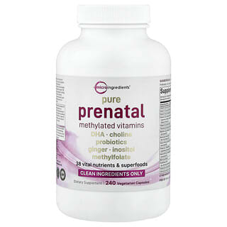 Multivitamínico Prenatal, metilado. 240 caps.
