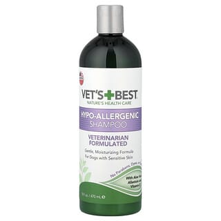 Hypo-Allergenic Shampoo, para Perros with Sensitive Skin, 16 fl oz (470 ml)