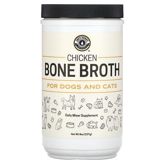 Pollo Bone Broth, para Perros y Gatos, 8 oz (227 g)