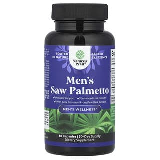 para Hombre Saw Palmetto, 60 caps