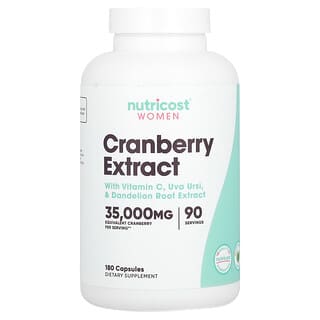 Mujer, Cranberry Extract, 180 caps