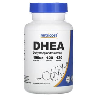 DHEA, 100 mg, 120 caps