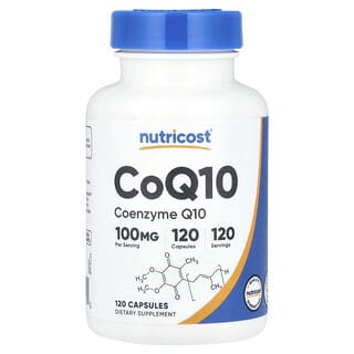 CoQ10, 100 mg, 120 caps