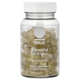 Essential para Mujer, Multivitamínico 18+, Mint, 60 caps