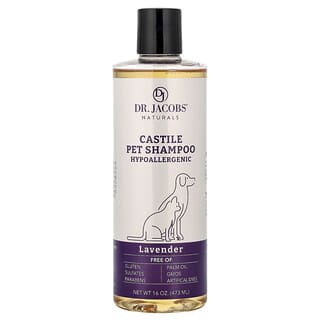 Castile Pet Shampoo, Lavender, 16 oz (473 ml)
