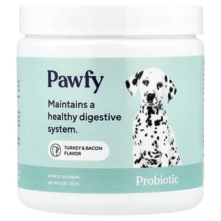 Probiótico, para Perros, 6 Months+, Pavo & Tocino, 30 Chews, 4 oz (113 g)