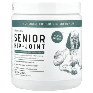 Senior Cadera + Articulaciones, para Perros, 120 Soft Chews, 9.3 oz (264 g)