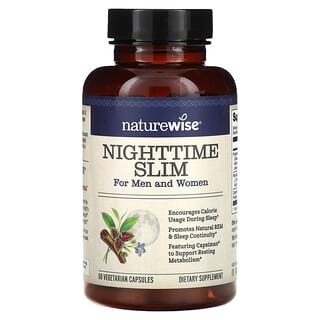 NightTime Slim, para Hombre y Mujer, 60 caps vegetales