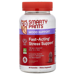 Fast-Acting Apoyo para Estrés, Mixed Berry, 60 gomitas