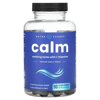 Calma, Natural Berry, 90 Vegan gomitas