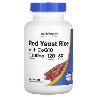 Red Yeast Rice con CoQ10, 120 caps