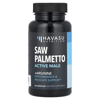 Saw Palmetto, Active Masculina + Arginine, 60 caps