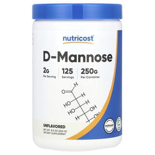 D-Mannose, Unflavored, 8.9 oz (250 g)