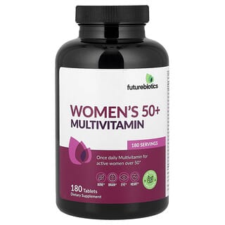 Multivitamínico para Mujer 50+. 180 tabs.
