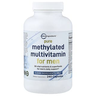 Multivitamínico para Hombre, metilado. 240 caps.