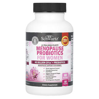 Ultra High Purity Menopausia Probiotics para Mujer, 60 caps