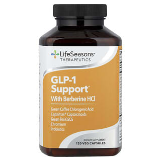 Therapeutics, Apoyo GLP-1, con Berberina HCl 120 Cápsulas Vegetales