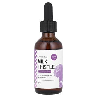 Milk Thistle, para Perros, 2 oz (60 ml)