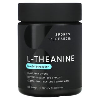 L Teanina 200 mg 120 Cápsulas Blandas