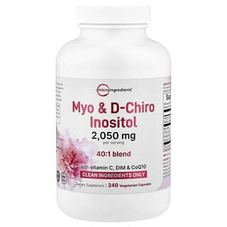 Myo & D-Chiro Inositol, 240 caps