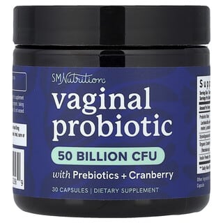 Vaginal Probiótico con Prebióticos + CranFrUrinarioos Rojos 30 Cápsulas