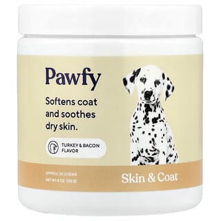 Skin And Coat, Pavo & Tocino, 30 Chews, 4 oz (113 g)
