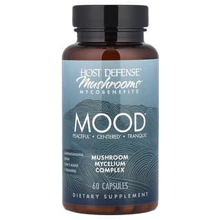 Mushrooms Mycobenefits, Mood, 60 cápsulas