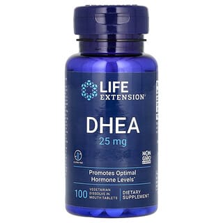 DHEA 25 mg 100 Tabletas Vegetarianas