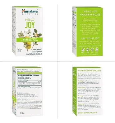 Himalaya, suplemento de Hierbas para el Bienestar Emocional. 60 Vcaps