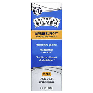 Bio-Active Silver Hydrosol Apoyo Inmune, gotas líquidas, 4 fl oz (118 ml)