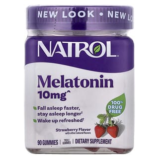 Melatonina gomitas, Fresa, 90 gomitas (5 mg per Gummy)