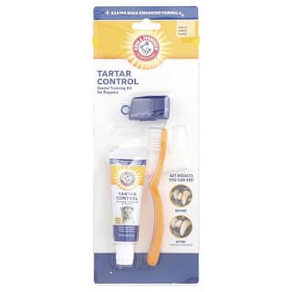 Tartar Control, Dental Training Kit For Puppies, Vanilla Ginger, 4 Piece Kit