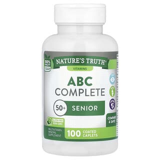 Multivitamínico Completo ABC para Adultos 50+ 100 Capletas Recubiertas