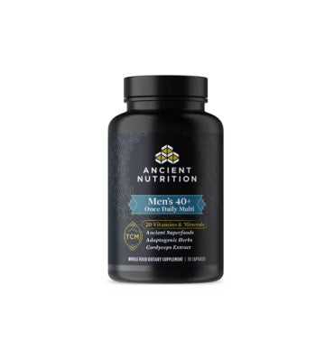 Multivitamínico para Hombres +40, Uno diario. 30 Caps
