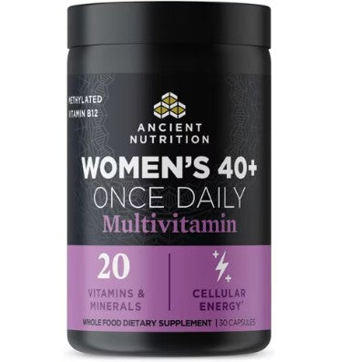Multivitamínico para Mujer +40, Uno diario. 30 Caps