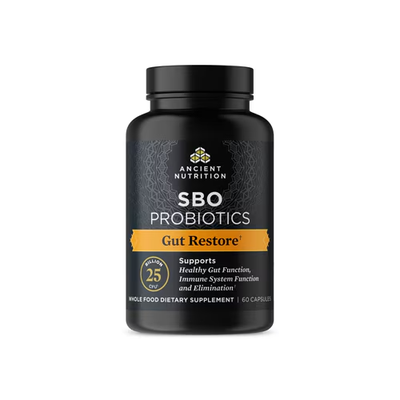 Probióticos SBO Gut Restore 25 billion CFU. 60 Caps