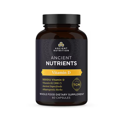 Vitamina D3, Superfoods, 5,000 IU. 60 caps.