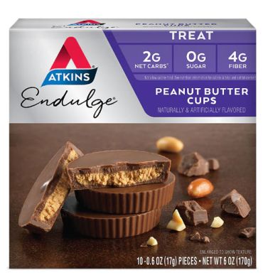 Endulge Peanut Butter Cups. 5 pack