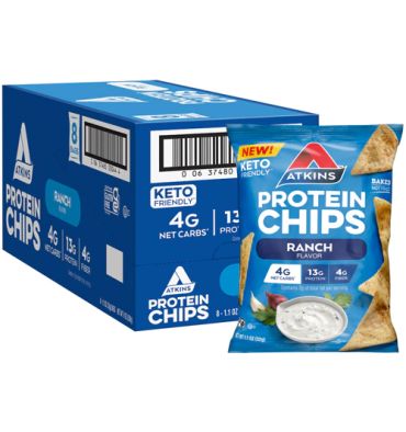 Protein Chips Ranch. 8 bolsas