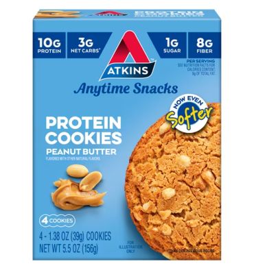 Galleta de Proteina Crema de Cacahuate. 4 pack